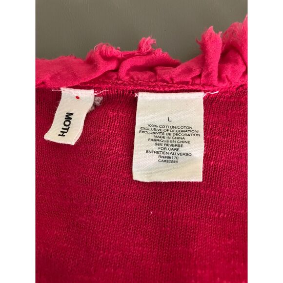 Moth short sleeve tie waist slub knit cardigan - Picture 3 of 10